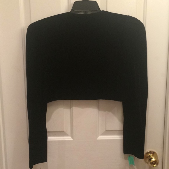 NWT Nordstrom HOLLYWOOD NITES VELVET CARDIGAN - Picture 5 of 5